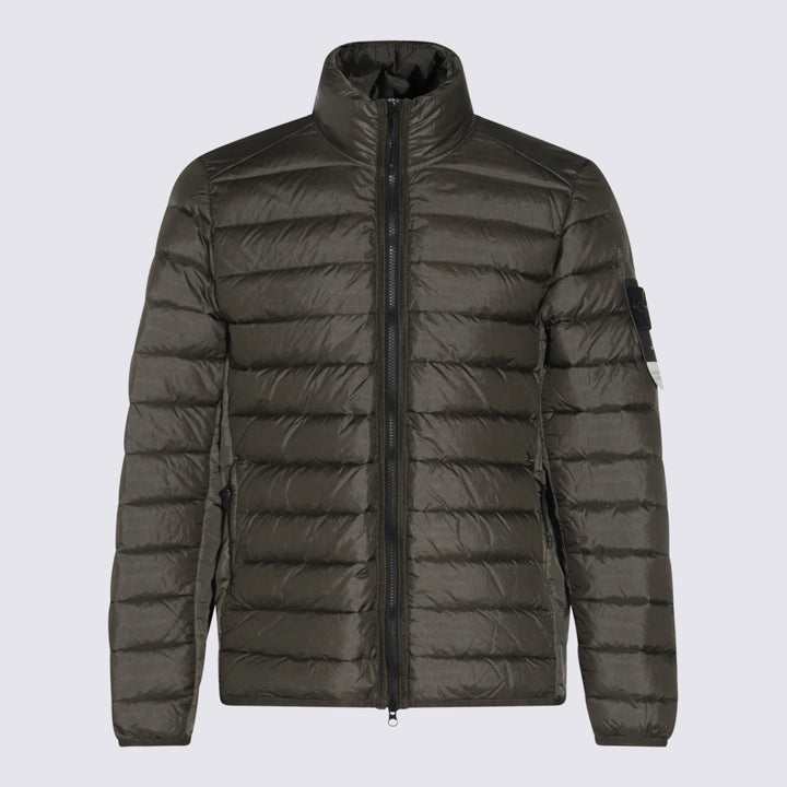 Stone Island Coats - ARMY GREEN | c6d8673f1994ae41649d38ac8ee0e26a6ee92567