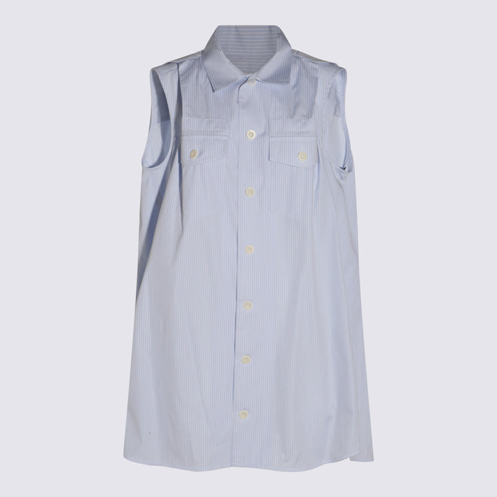 Sacai Dresses - BLUE STRIPE | 674fb293867537f1f9f32bbae164c76e01f3b480