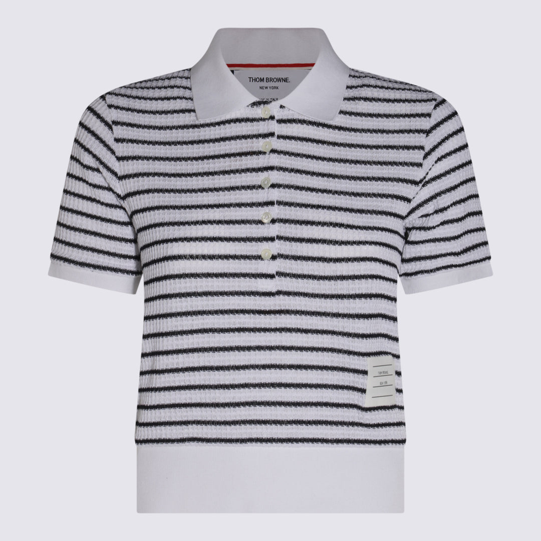 Thom Browne T-shirts and Polos - Blue and green | 2022481892971f9ca19e9cdbd1a7fb1684b4e359