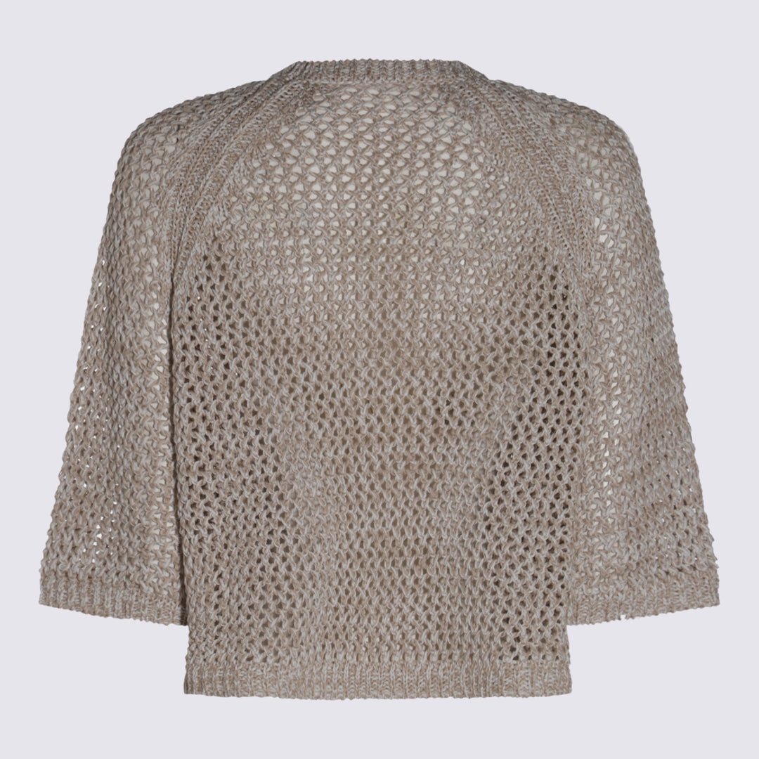 Fabiana Filippi Sweaters - BIANCO/GREIGE | 7a8cfe2df7b8e496de4577e7bac860d7f9a5b6e6