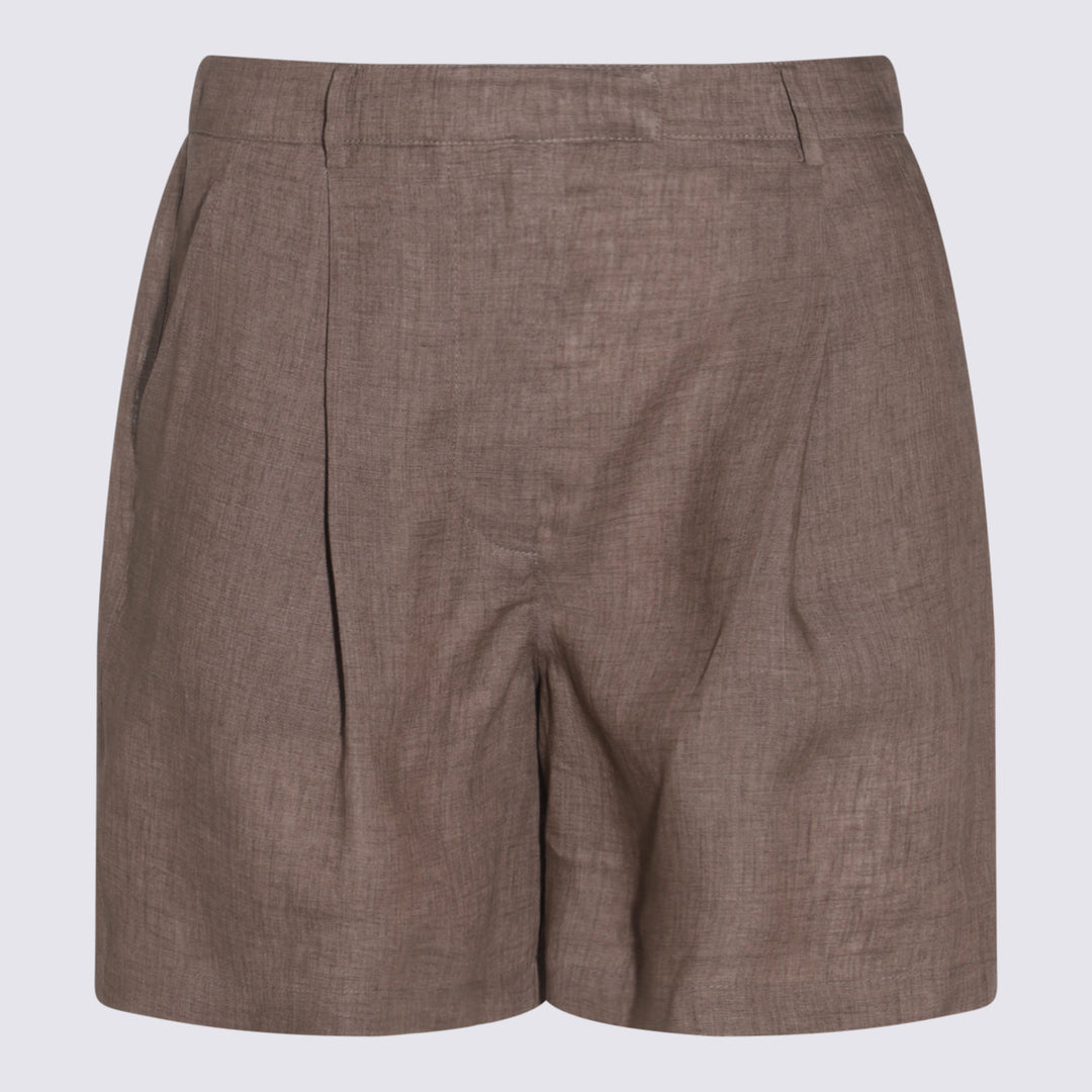 Brunello Cucinelli Shorts - Brown | 90b4a47afdd70bf75bd985ef1e303bd19246e424