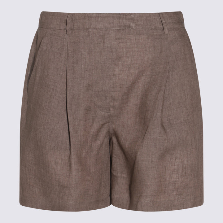 Brunello Cucinelli Shorts - Brown | 90b4a47afdd70bf75bd985ef1e303bd19246e424