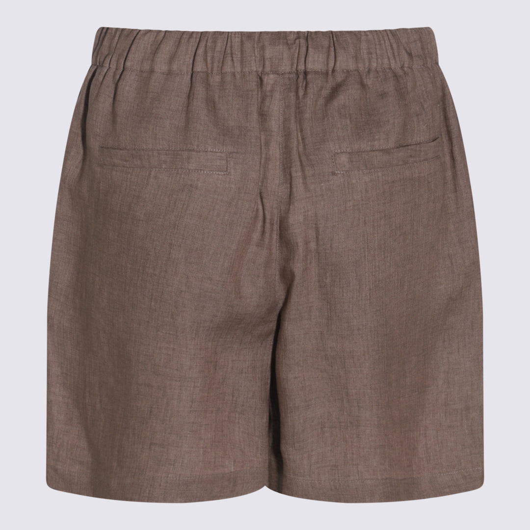 Brunello Cucinelli Shorts - Brown | 926f07b9ddec691c8d34025aac5c44192e0b4e6f