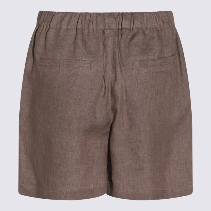 Brunello Cucinelli Shorts - Brown | 926f07b9ddec691c8d34025aac5c44192e0b4e6f