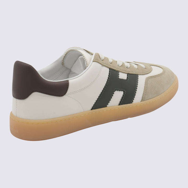 Hogan Sneakers - WHITE/GREEN/BROWN | 5545ff201e3576ed6ee625d4921e663da3a0d7a7