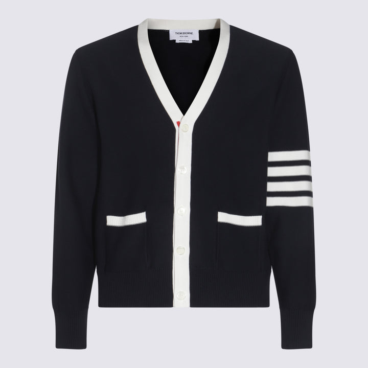 Thom Browne Sweaters - Blue and green | 6501fbaf46f211f0019b677175febe53341f4ed8