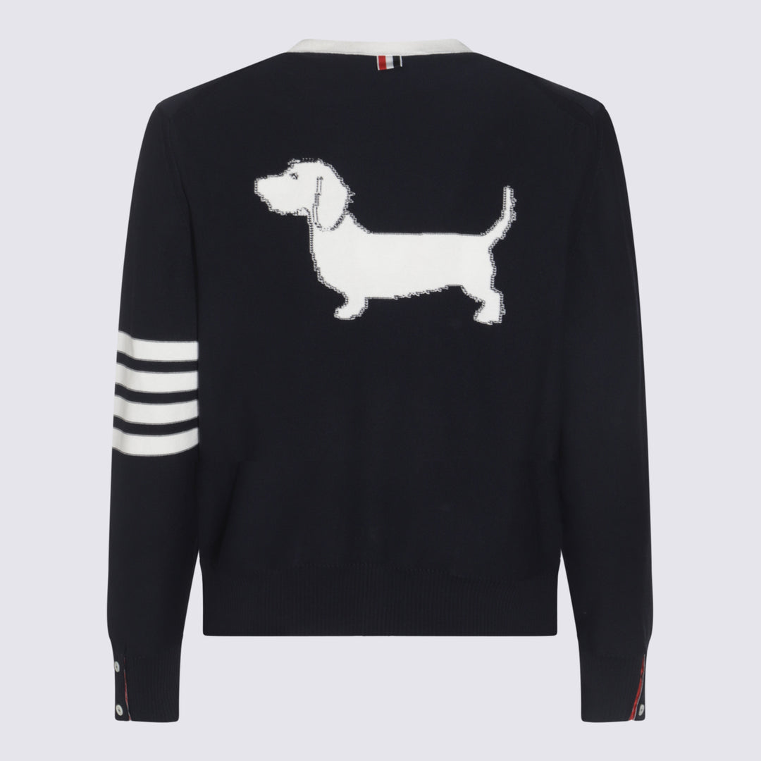 Thom Browne Sweaters - Blue and green | ce2225601822368afc5f562560470bc704631e5f