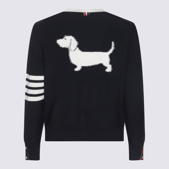 Thom Browne Sweaters - Blue and green | ce2225601822368afc5f562560470bc704631e5f