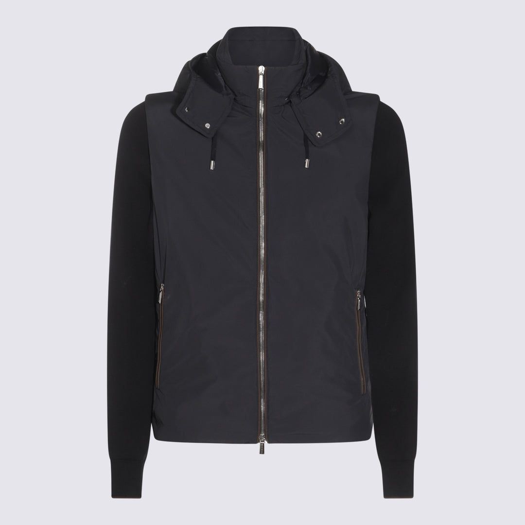 Moorer Coats - Blue and green | 41ee7a0176f5ad7fa6c8ec3ff5583eb8ddfb3a6b