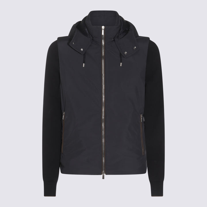 Moorer Coats - Blue and green | 41ee7a0176f5ad7fa6c8ec3ff5583eb8ddfb3a6b