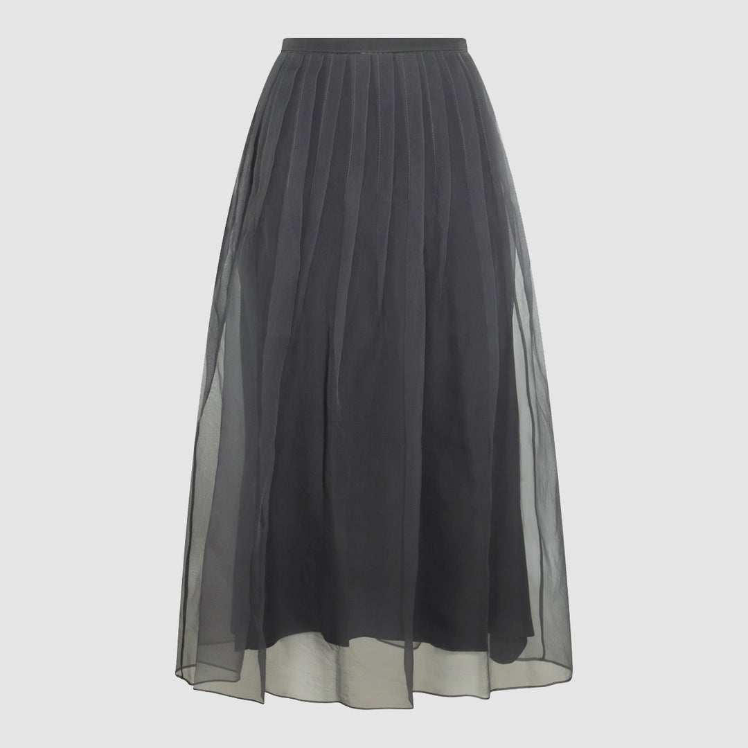 Brunello Cucinelli Skirts - Blacks and greys | d3f36cdfc0b147ef2afa39b86e95a5312de9323d