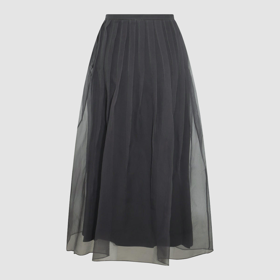 Brunello Cucinelli Skirts - Blacks and greys | da18cf53e53339311f46b8b8887d9845c91f05c7
