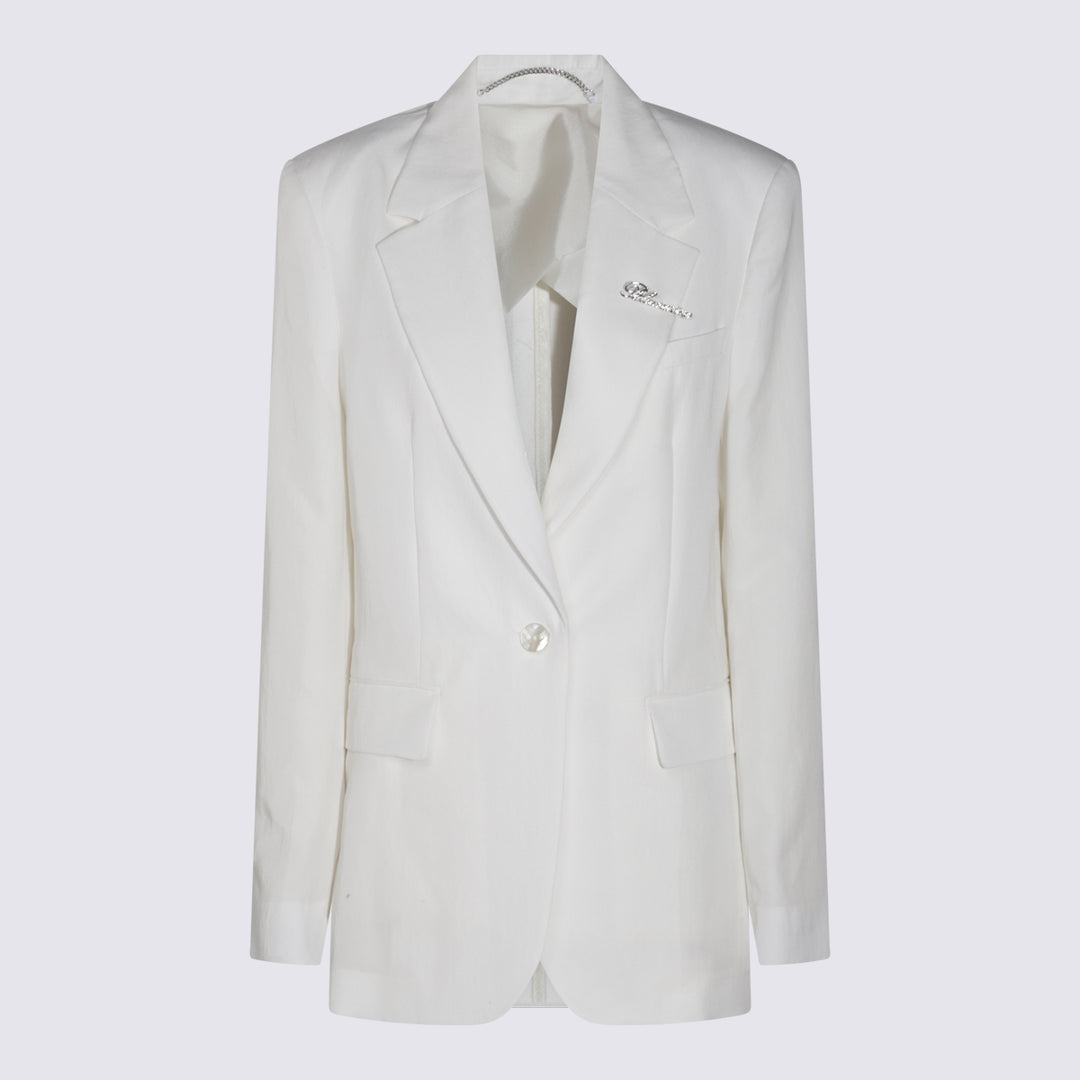 Blumarine Jackets - WHITE PEARL | 98f6c6a9b2b791f5d751b8ac72ebc78ce12454c3
