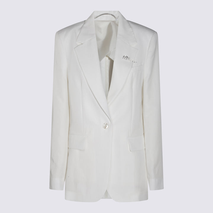 Blumarine Jackets - WHITE PEARL | 98f6c6a9b2b791f5d751b8ac72ebc78ce12454c3