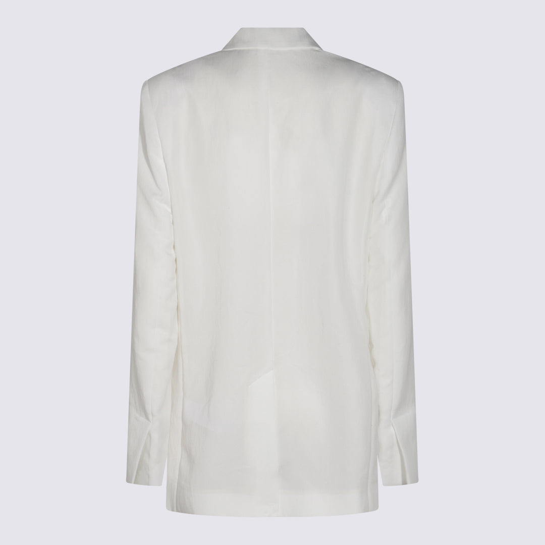 Blumarine Jackets - WHITE PEARL | b3d937cc920a38502f83be1396e380df6484b95c