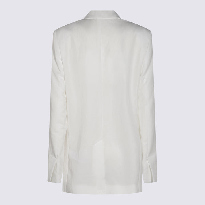Blumarine Jackets - WHITE PEARL | b3d937cc920a38502f83be1396e380df6484b95c