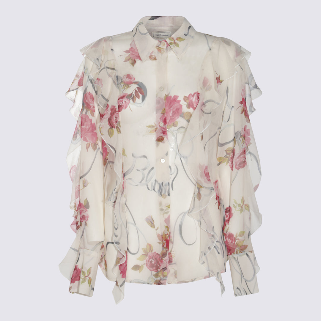 Blumarine Shirts - WHITE SW | 7db5553c68197564e9d1adc715c647683ad23615