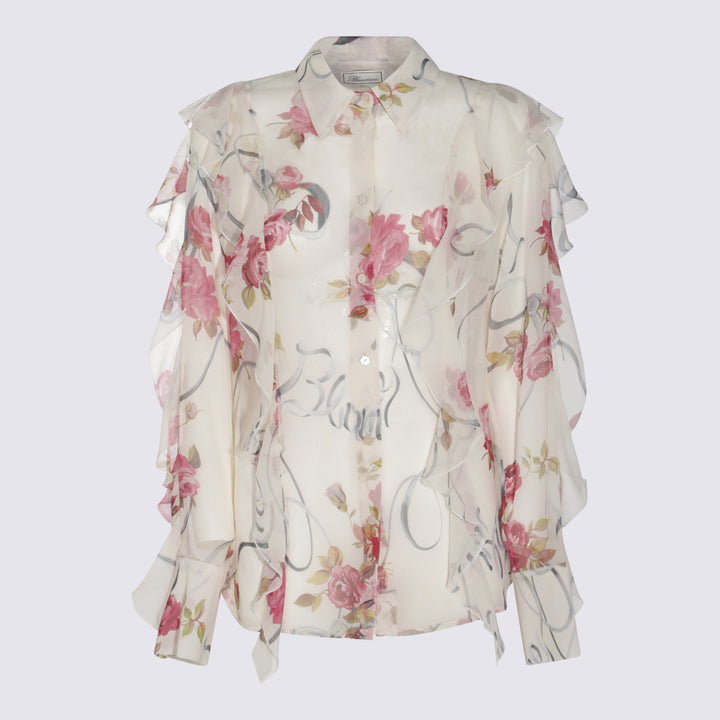 Blumarine Shirts - WHITE SW | 7db5553c68197564e9d1adc715c647683ad23615
