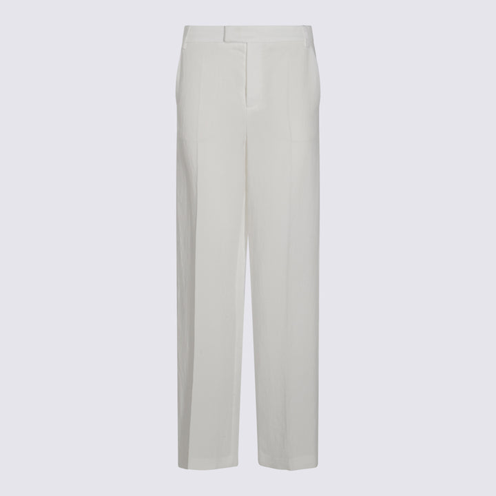 Blumarine Trousers - WHITE PEARL | c322a9719db0e2eff096f59cf08fb65396a8f324