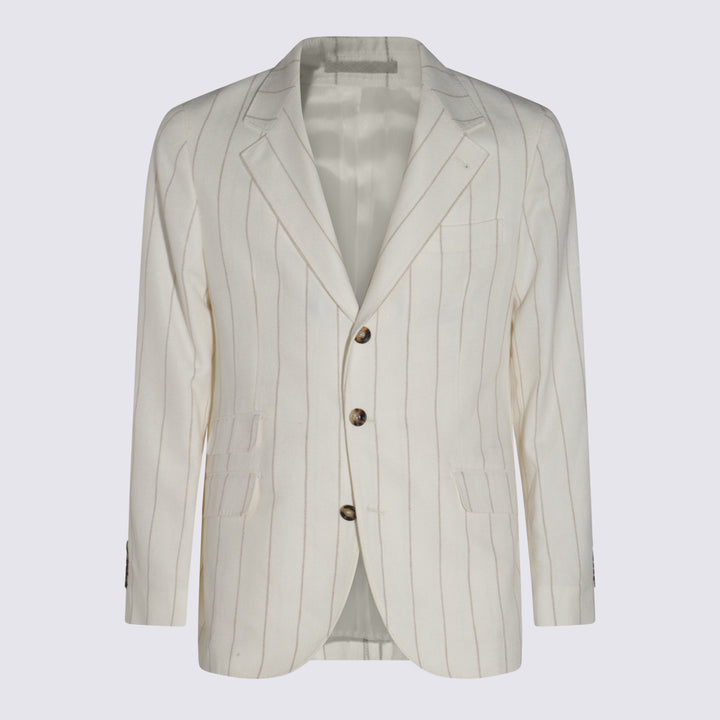 Brunello Cucinelli Dresses - WHITE/BEIGE | d3c170b7366098d3c079502d3ce044f803b282a0