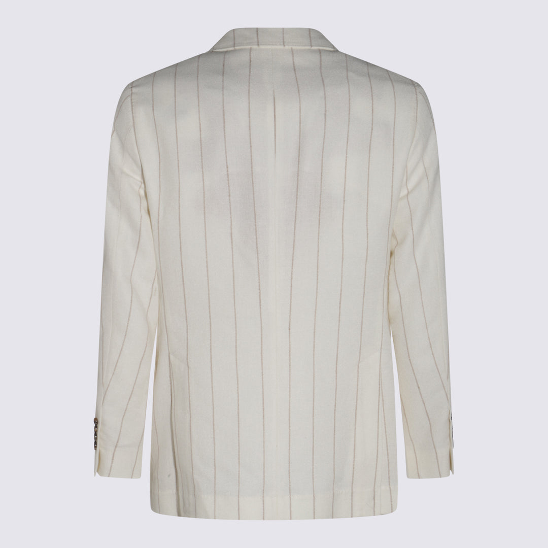 Brunello Cucinelli Dresses - WHITE/BEIGE | d82b823ff7e20157c8fdde59a9e1ddeeeb67eafb