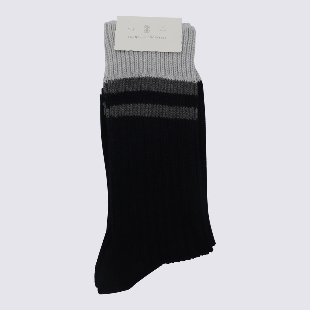 Brunello Cucinelli Underwear - NAVY+NEBBIA+GRIGIO SCURO | a26b950616c79cf436e6e133a1dd917dc53e0e6e