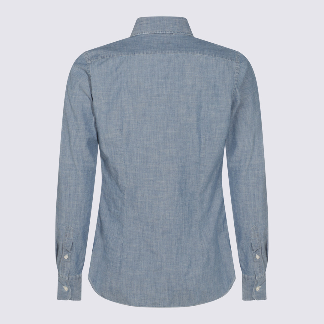 Glanshirt Jeans - Blue and green | a1fe7b87ceb8cd4ad16c91d34de6bb19019c3420