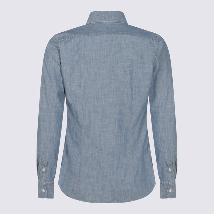 Glanshirt Jeans - Blue and green | a1fe7b87ceb8cd4ad16c91d34de6bb19019c3420