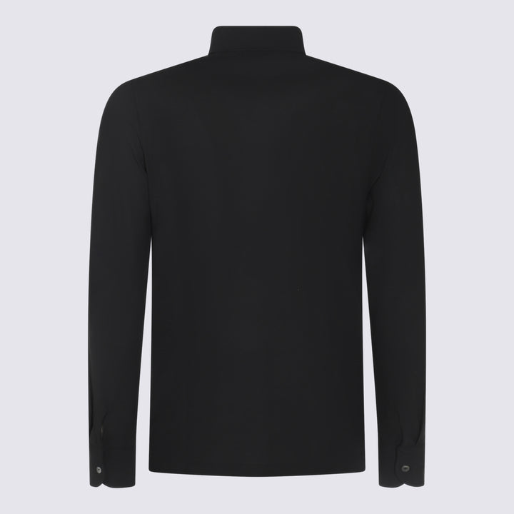 Zanone Top - Blacks and greys | 7bfc484a0880d3e09929a6e7224807dce10fa838