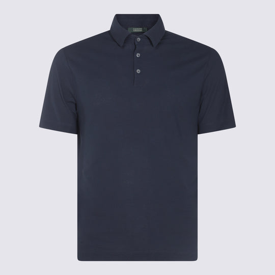 T-Shirts And Polos Blu Zanone