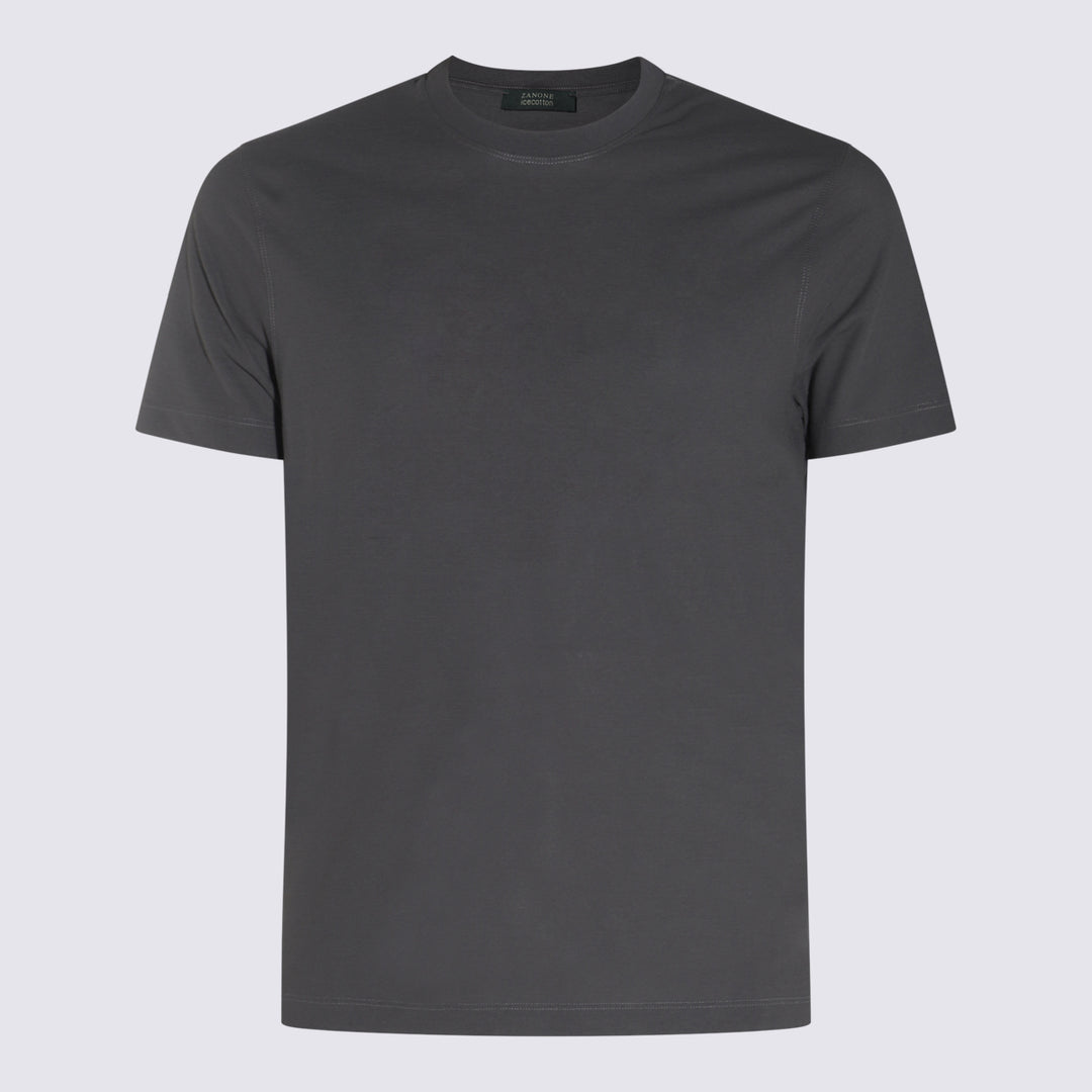 Zanone T-shirts and Polos - Blacks and greys | ca3436ad2a0c1d1a0350fe903c9f5549d8815877