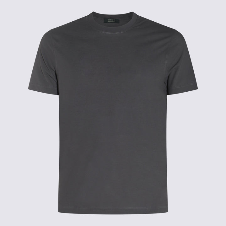 Zanone T-shirts and Polos - Blacks and greys | ca3436ad2a0c1d1a0350fe903c9f5549d8815877