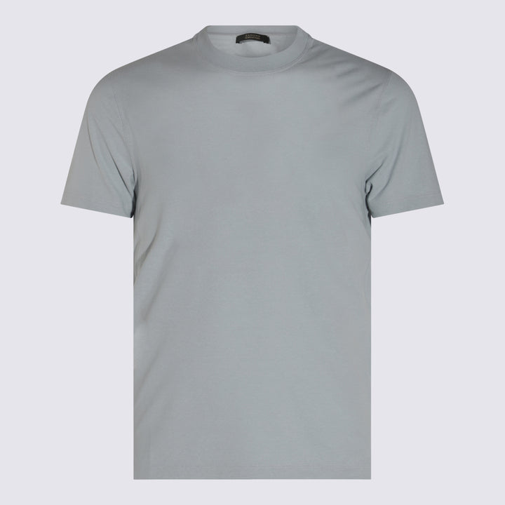 Zanone T-shirts and Polos - Blu e Verdi | 25a831637f844c6c7bfff2f69738804397c256a0