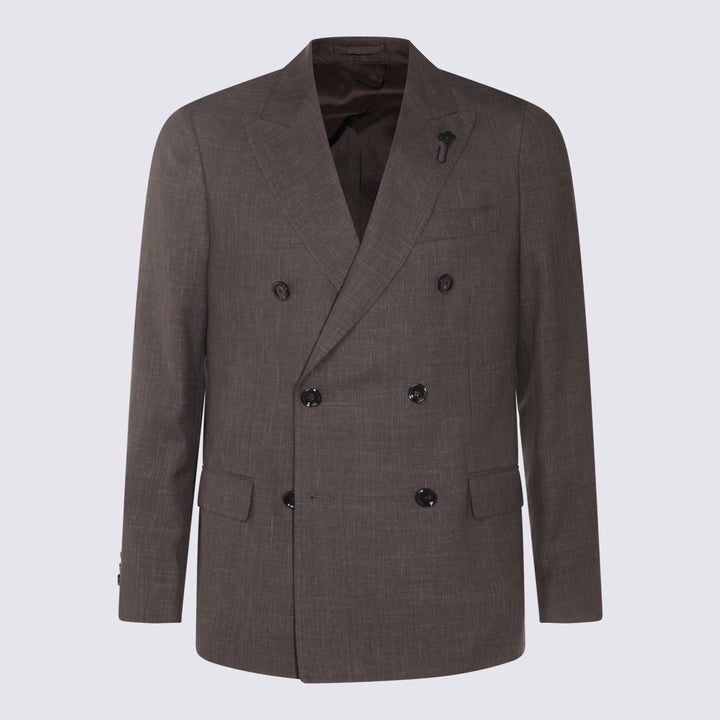 Lardini Dresses - Dark brown | 82d9649cd4d30df58d288909e5055a31ffac1470