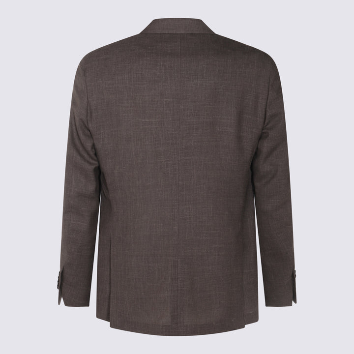 Lardini Dresses - Dark brown | 7a526fe5ec3cebce06a5113c14ad25faecba09b5