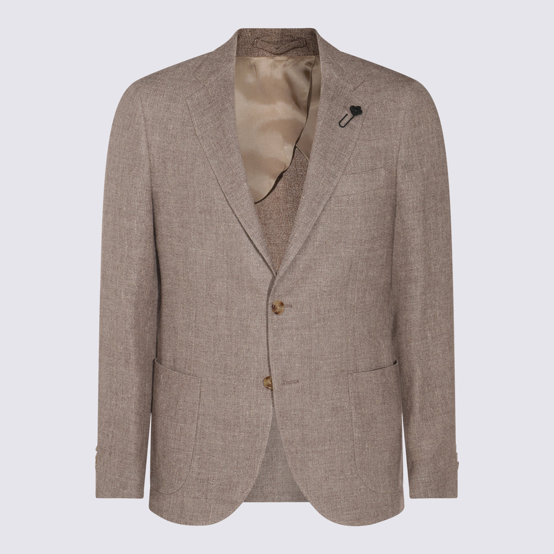 Lardini Jackets - TOBACCO | 4f73ab00be4eeaa1f5a00449cd672fa2ad130b10