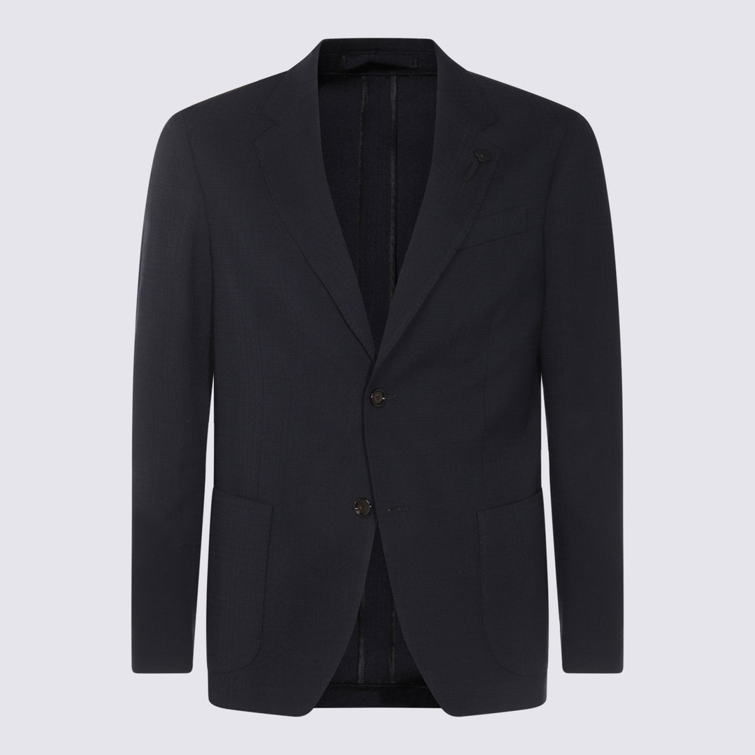 Lardini Jackets - Blue and green | c2467cbf2466b30252b15964e3f3ecfaa3790133