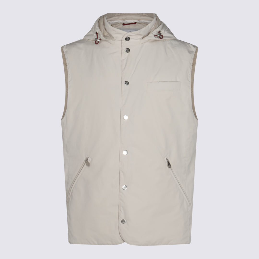 Brunello Cucinelli Jackets - OFF WHITE+SEMI DI LINO | defd146bb5bd8e2937b65e1f1642fb52051b9ff2