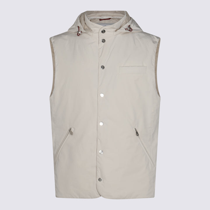 Brunello Cucinelli Jackets - OFF WHITE+SEMI DI LINO | defd146bb5bd8e2937b65e1f1642fb52051b9ff2