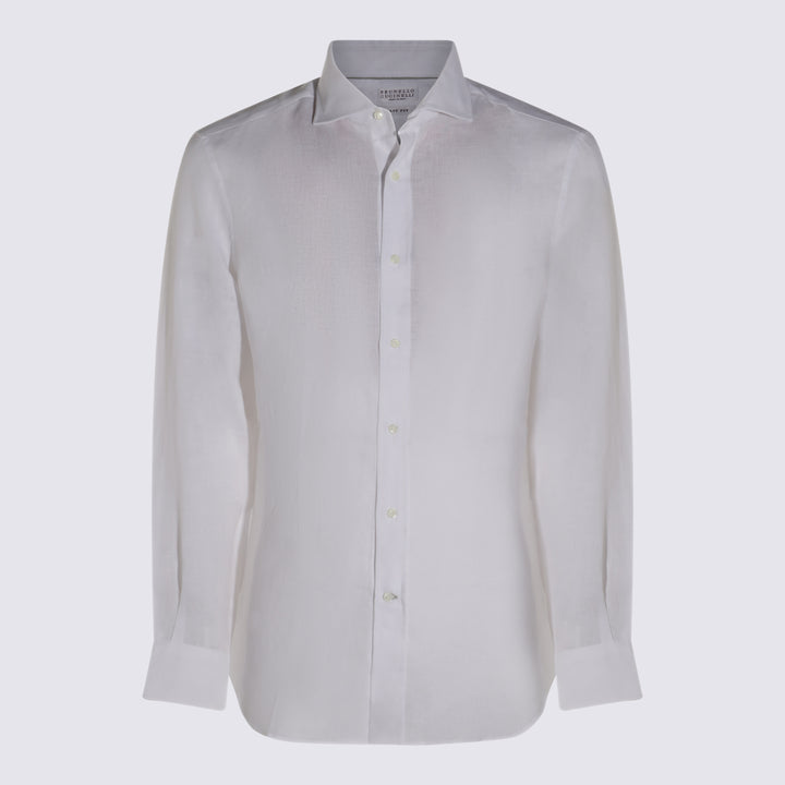 Brunello Cucinelli Shirts - Light and natural | 057cd3529a2db0b0cb93bc2c503cf821e0d24747