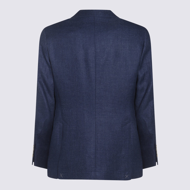 Brunello Cucinelli Jackets - Blue and green | 660fe8b078c9d1e9c27a6860730933d853e2ed1f