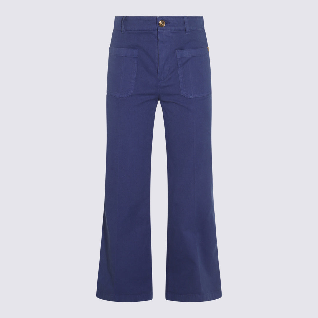 Chloè Trousers - DEEP BLUE | b786778e43d8fe99339b9304b127e45434020dfe