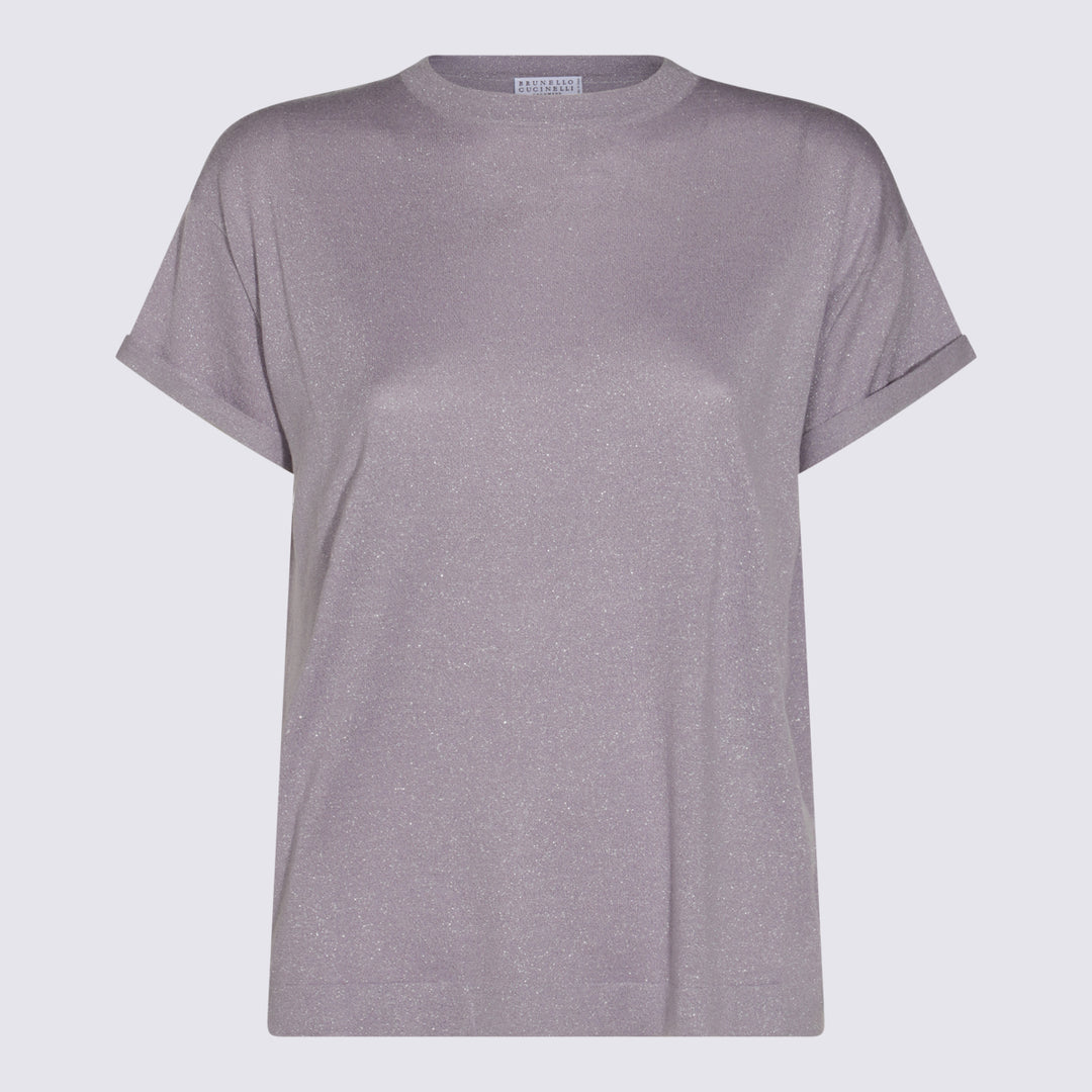 Brunello Cucinelli Sweaters - PURPLE ASH | e540252c11b9b8e63bbb162007924a57fe5a5711