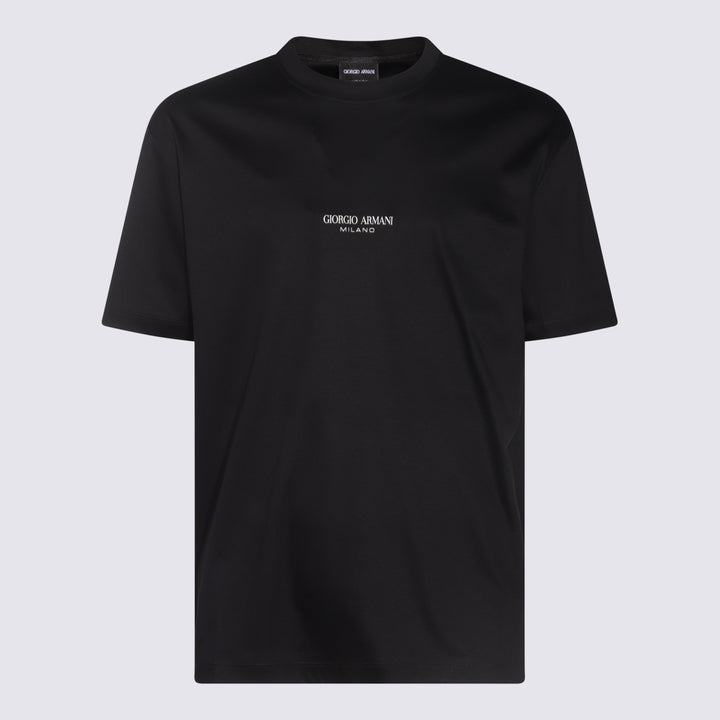 Giorgio Armani T-shirts and Polos - Blacks and greys | 6368cede7cf6b0c177a942398e1161f4522ef6a6