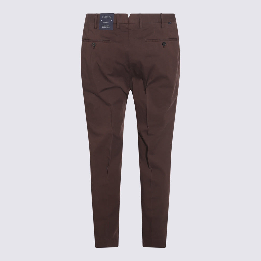 Incotex Trousers - Brown | 9347cfc7c4e68d80a30d7ad3fa5d3e12d99da766
