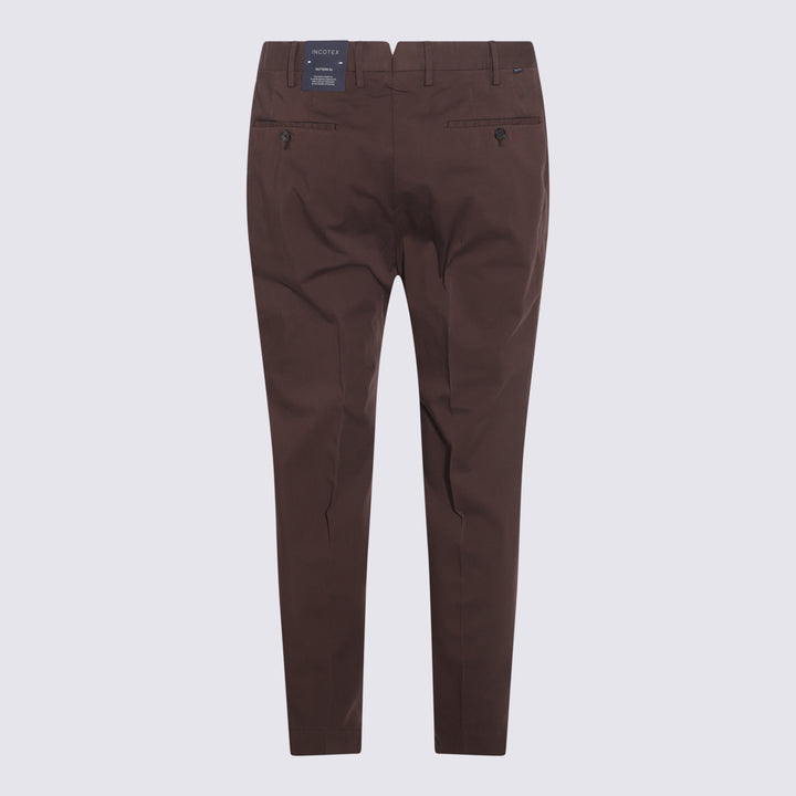 Incotex Trousers - Brown | 9347cfc7c4e68d80a30d7ad3fa5d3e12d99da766