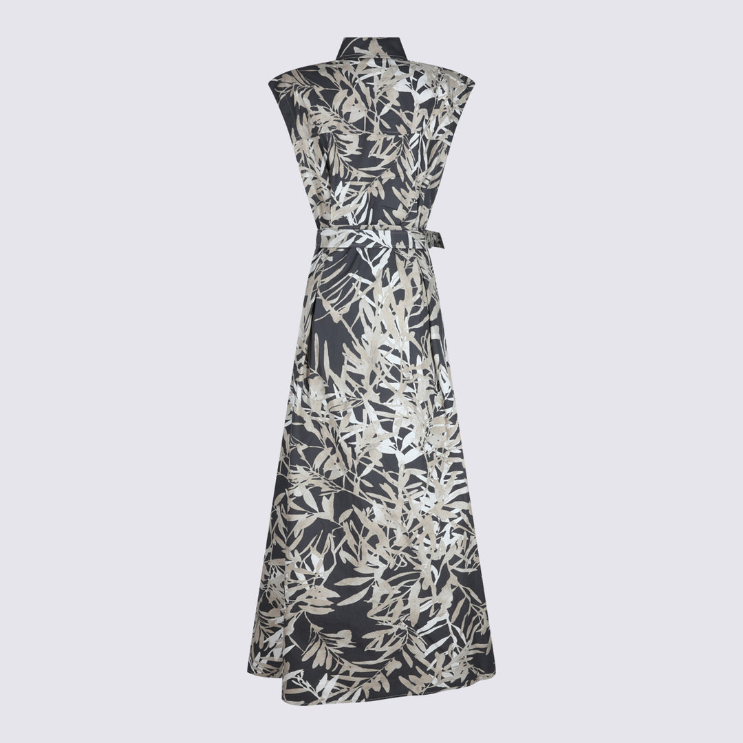 Brunello Cucinelli Dresses - CARBONE/BROWN | 9d279a111b92e47367f9fa345b35c11b4f23d4e8