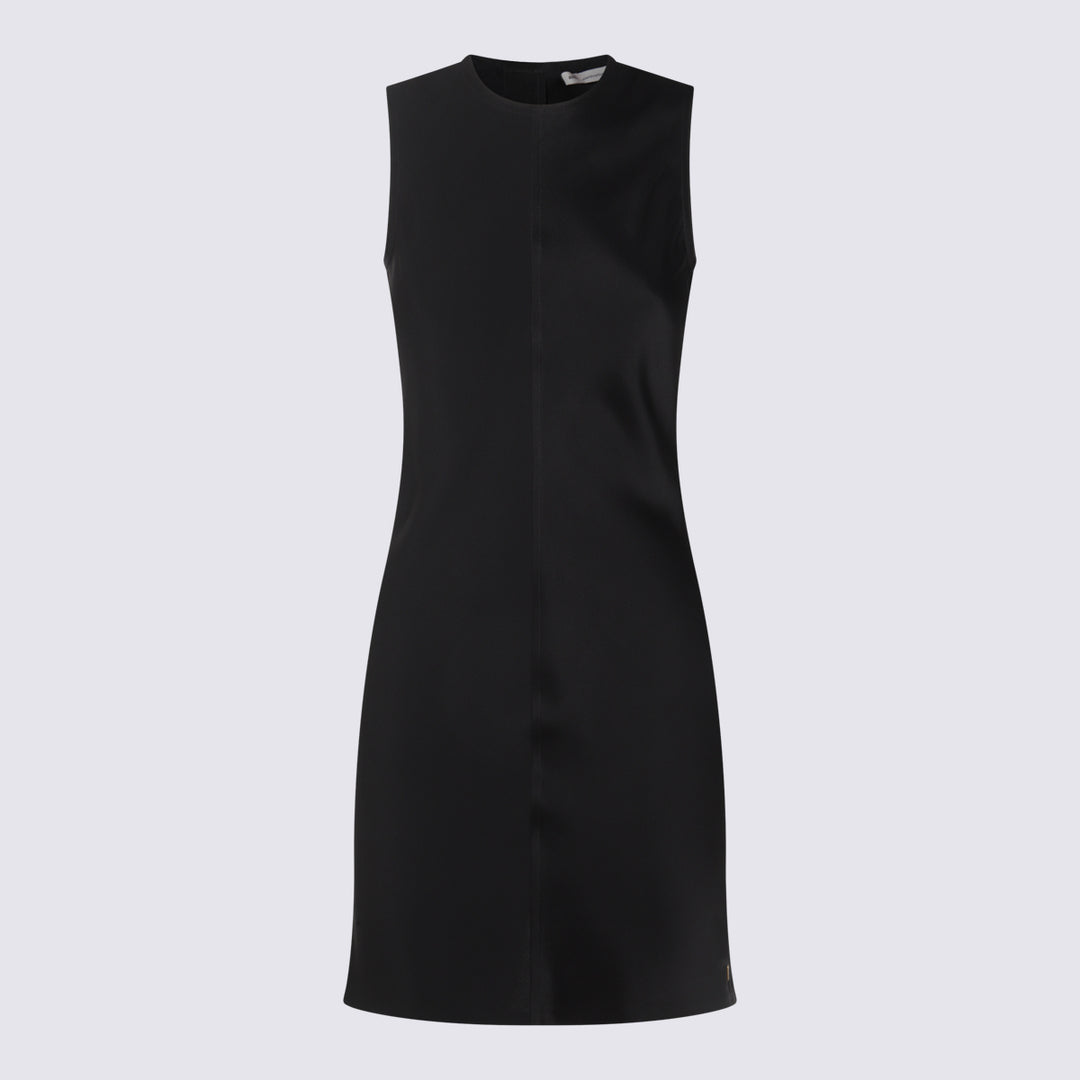 Ami Paris Dresses - WOOL GABARDINE BLACK | f105dd07c153fe2d417ffc915aab124a64cf36fe