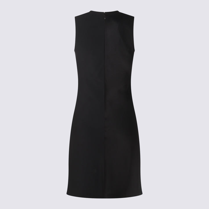 Ami Paris Dresses - WOOL GABARDINE BLACK | 68616b56c05deabae84a5633c5cdd180cacaee2c