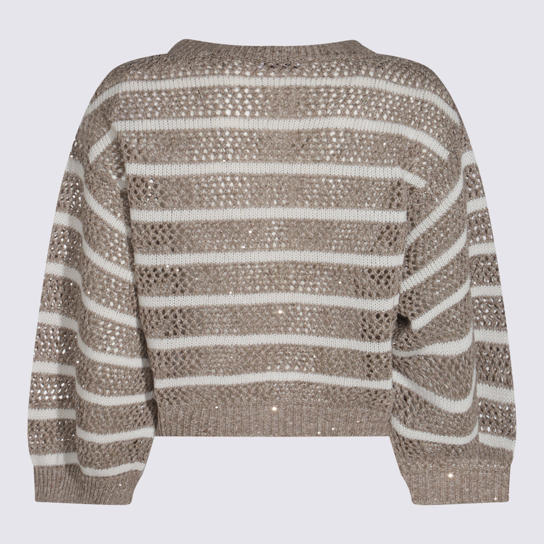 Brunello Cucinelli Sweaters - BEIGE FREDDO | cbc2703ae9fa25f994e2bd90951abb00d7bc80db